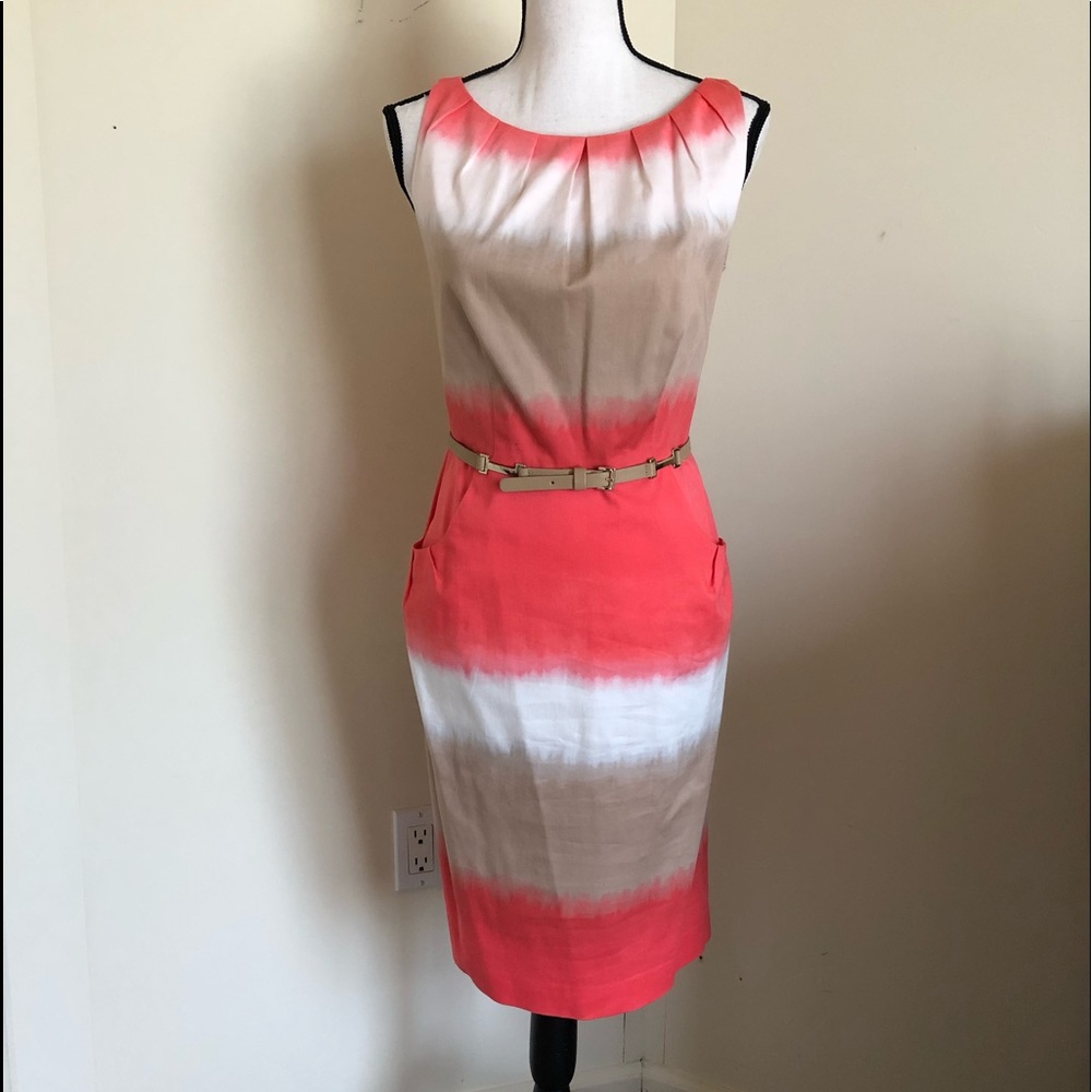 EUC Nine West Ombre Sheath Dress - Picture 5 of 11